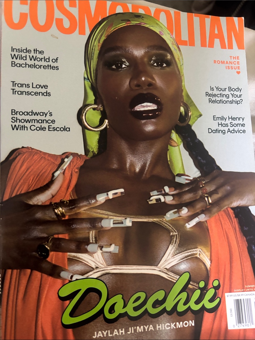 Cosmopolitan Magazine Summer 2025 Doechii Jaylah Ji'Mya Hickmon